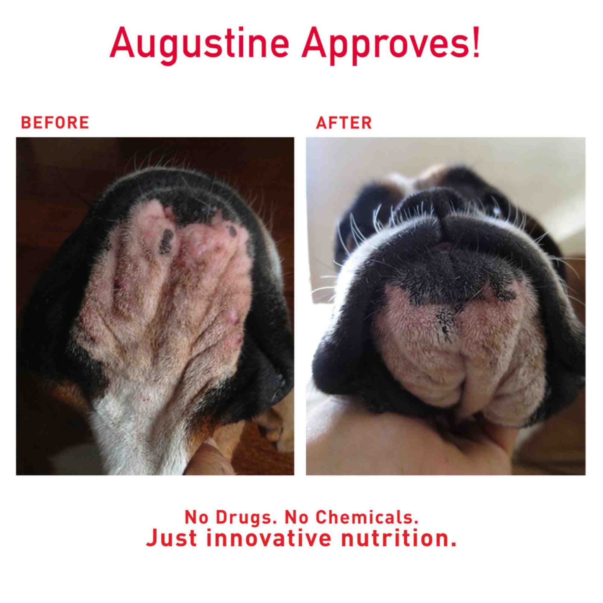 Faith Cleanse and Detox before and after chin