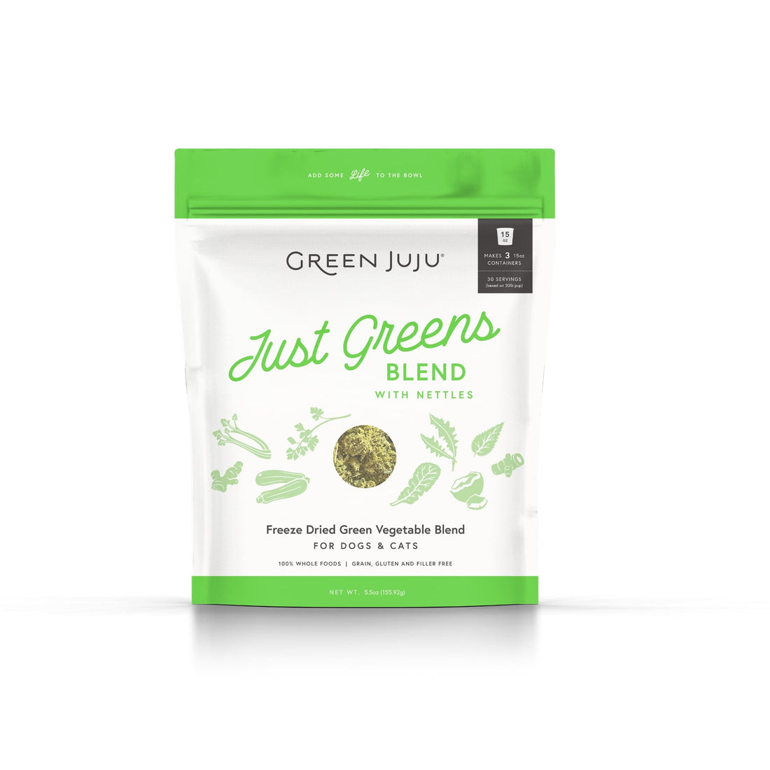 Just Greens - Organic Vegetable Blend with Nettles