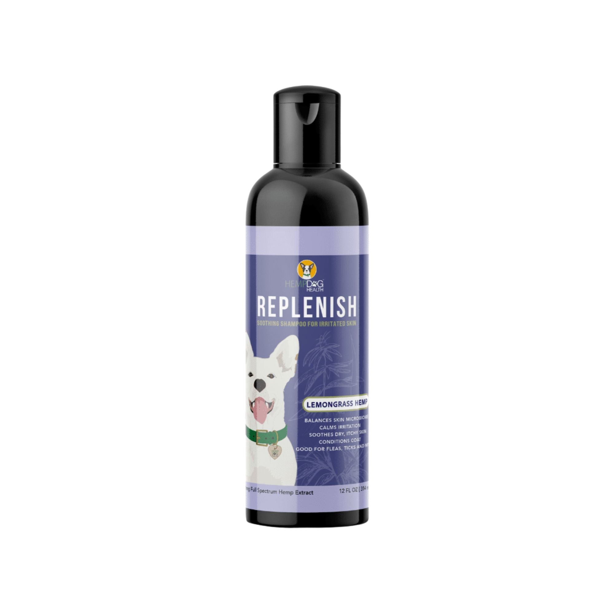 Replenish Hemp Dog Shampoo