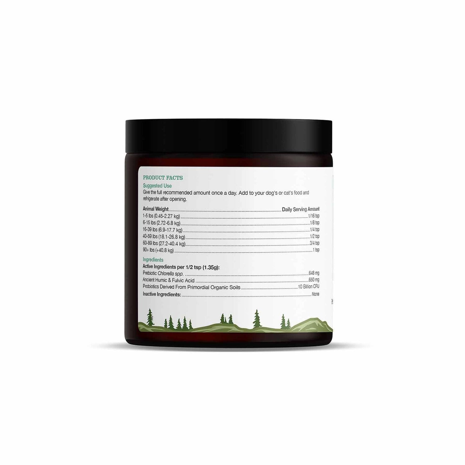 Soil & Sea Probiotic Adored Beast Ingredient List