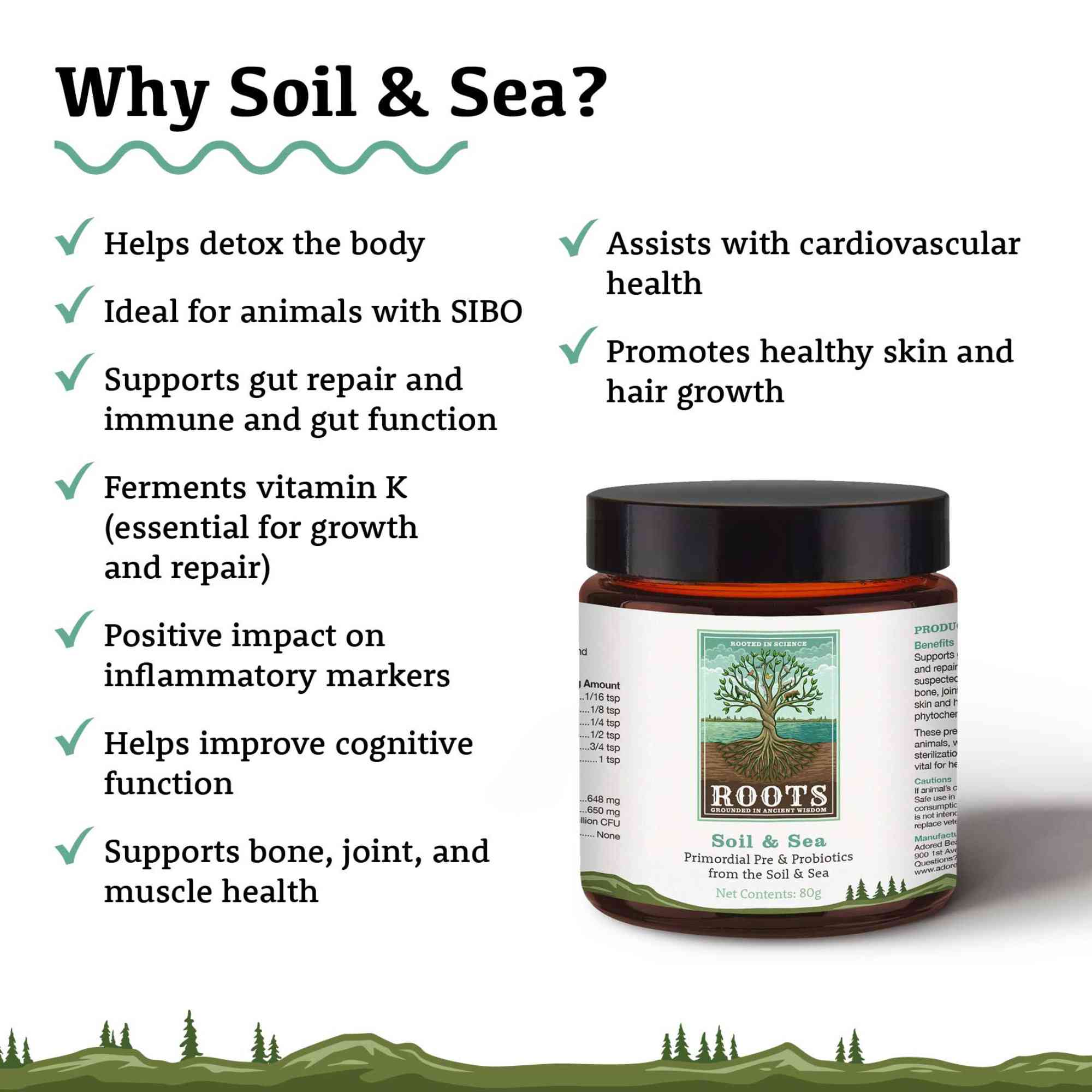 Soil & Sea Primordial Probiotic Adored Beast Roots Health Benefits