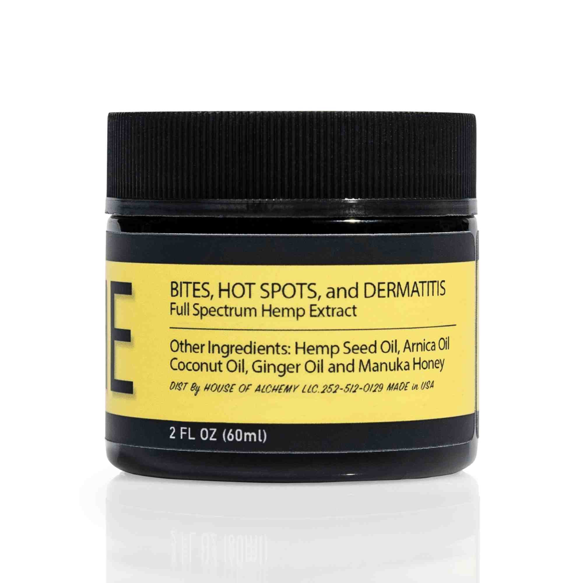 soothe Hemp Salve for Dogs. for bites, hot spots, and dermatitis