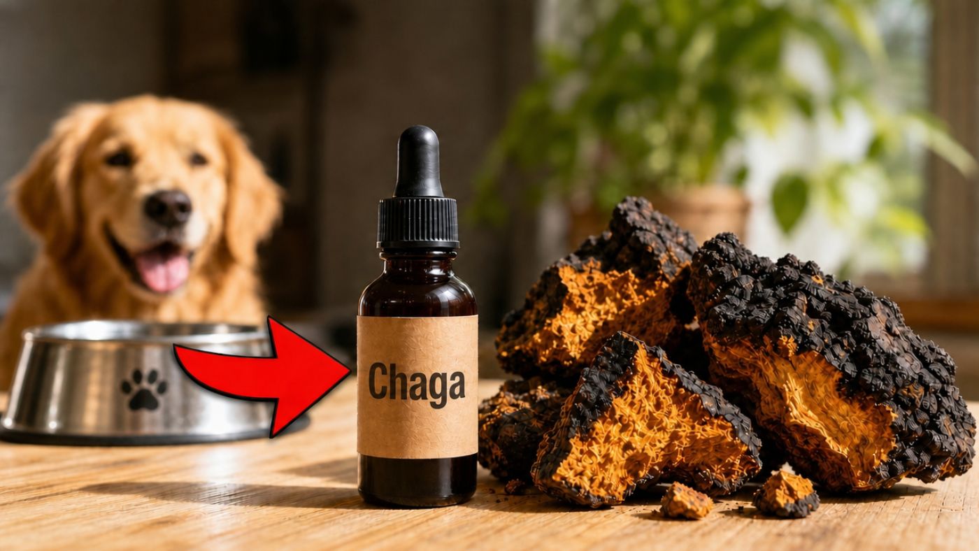 Chaga Mushroom for Dogs: What It Supports and How to Use It Safely