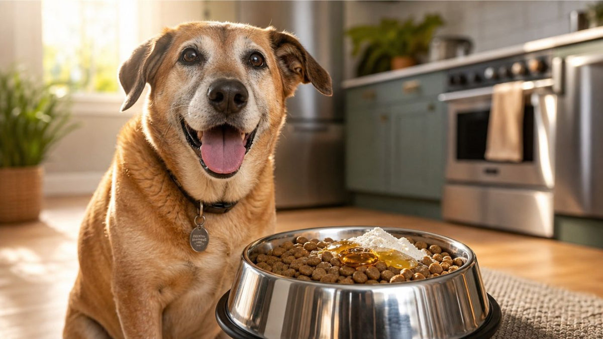 The Best Supplements for Dogs on Kibble: What to Add and Why
