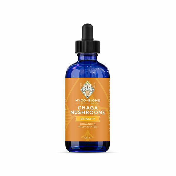 Chaga Mushrooms Liquid Triple Extract for dogs and cats by Adored Beast Myco-Biome, 125ml bottle