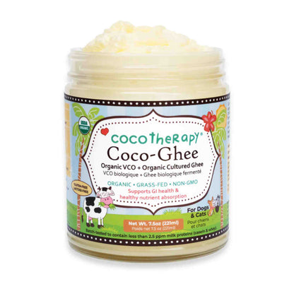 Coco-Ghee - Certified Organic Coconut Oil with Organic Cultured Ghee