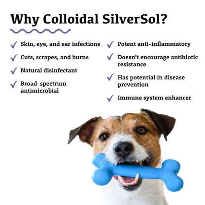 Colloidal Silversol Adored Beast Natural Disinfectant Anti-Inflammatory