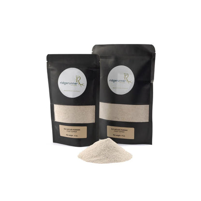 Elk Antler powder in a 4oz &amp; 8 oz bag