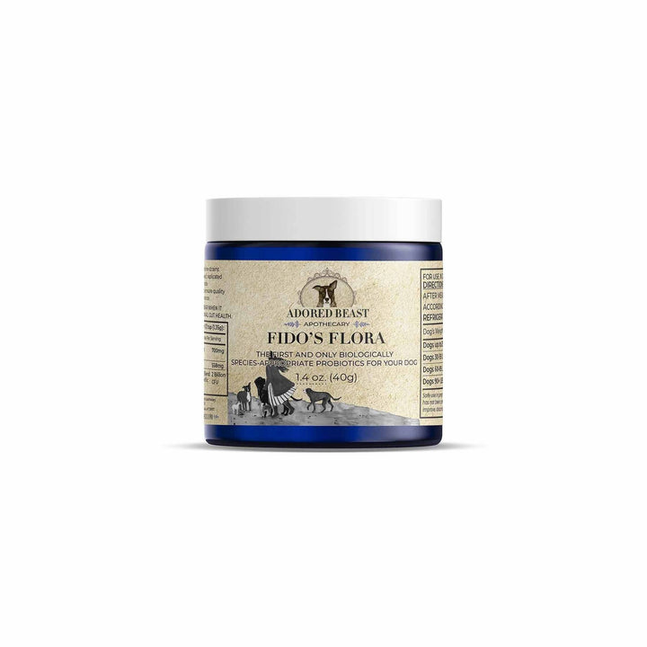 Fido's Flora canine specific pre and probiotic powder for dogs by Adored Beast