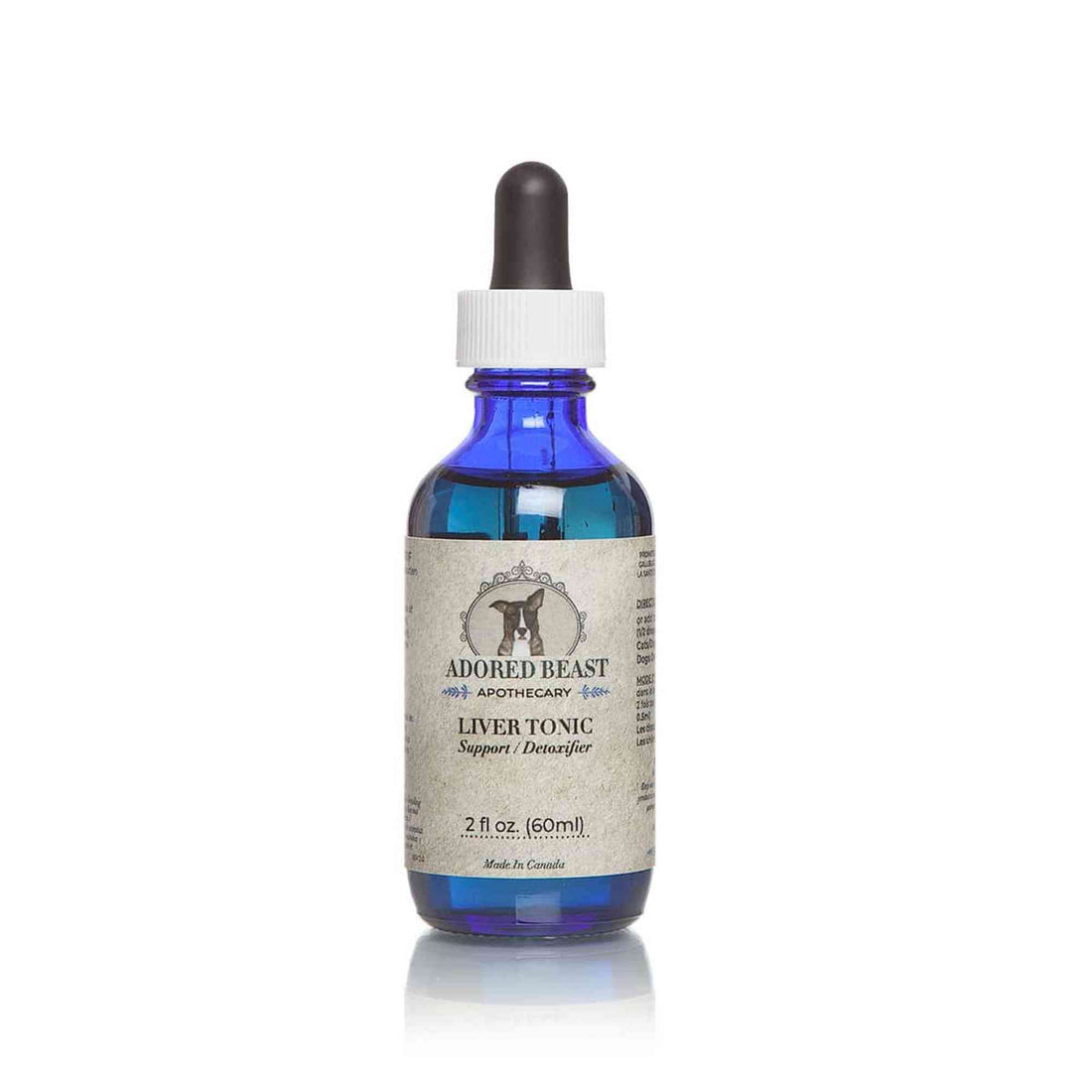 Liver Tonic 60ml Adored Beast Detox Support Cats and Dogs
