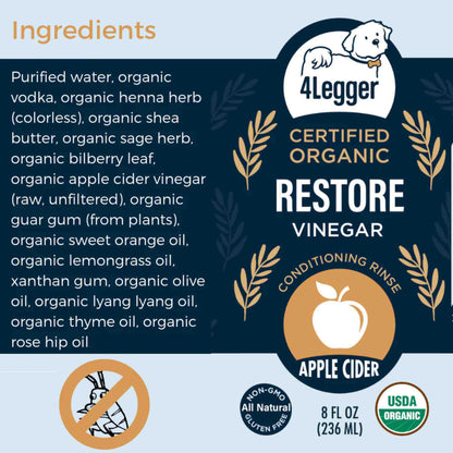 RESTORE Organic Apple Cider Vinegar Conditioning Rinse