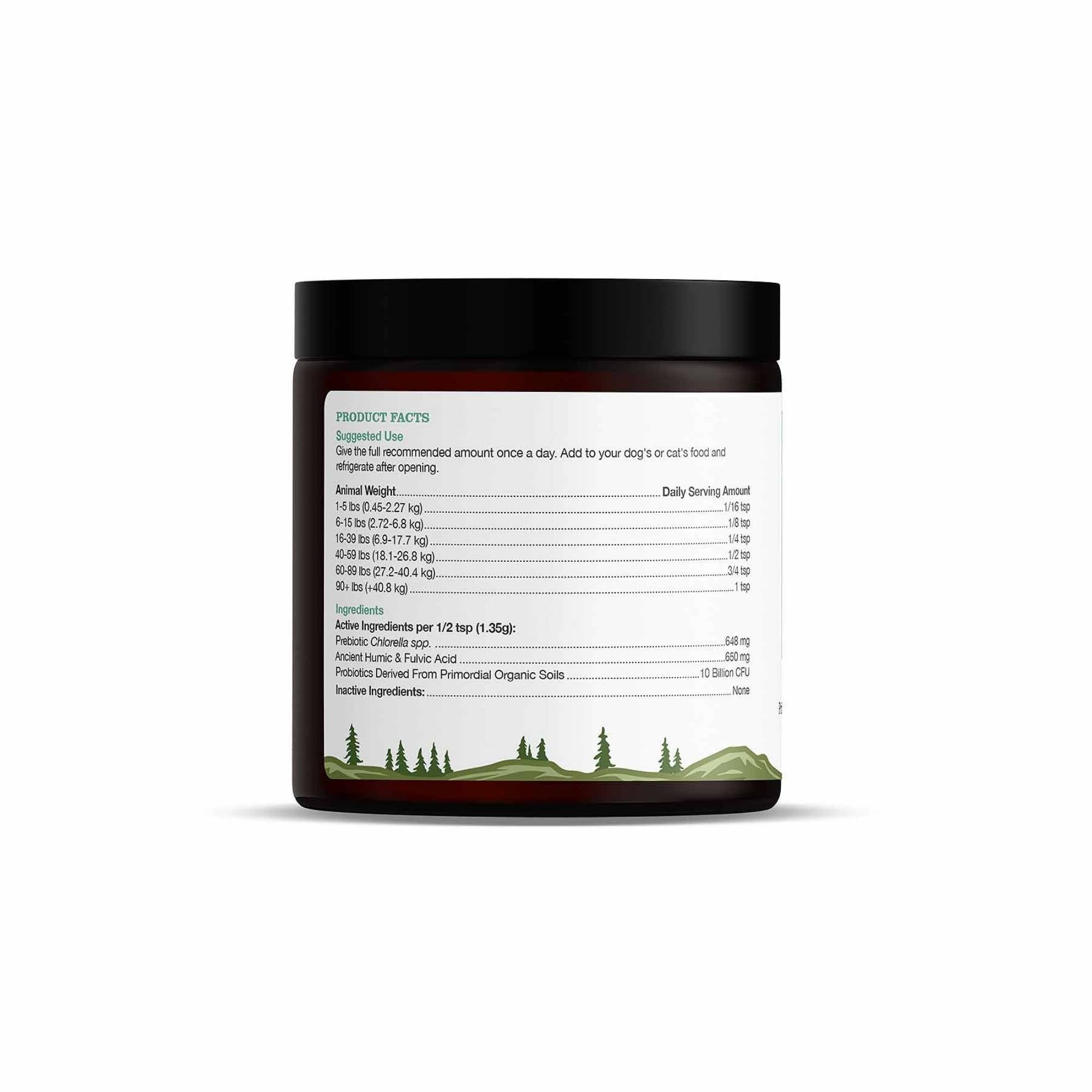 Soil &amp; Sea Probiotic Adored Beast Ingredient List