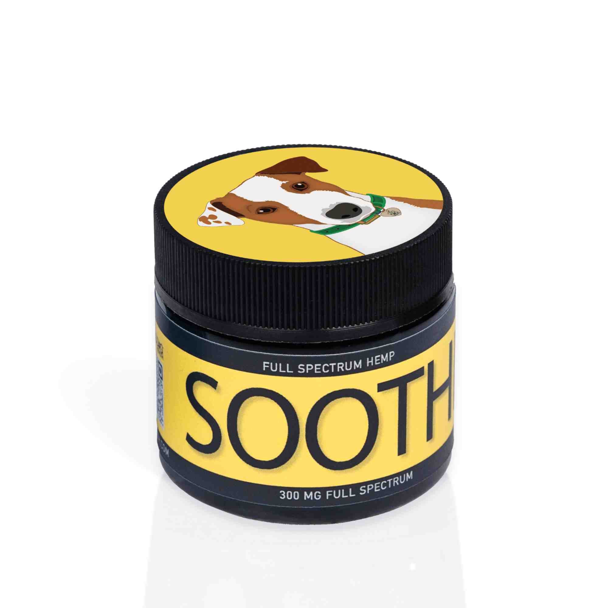 Soothe Hemp Salve for Dogs. 300 mg full spectrum