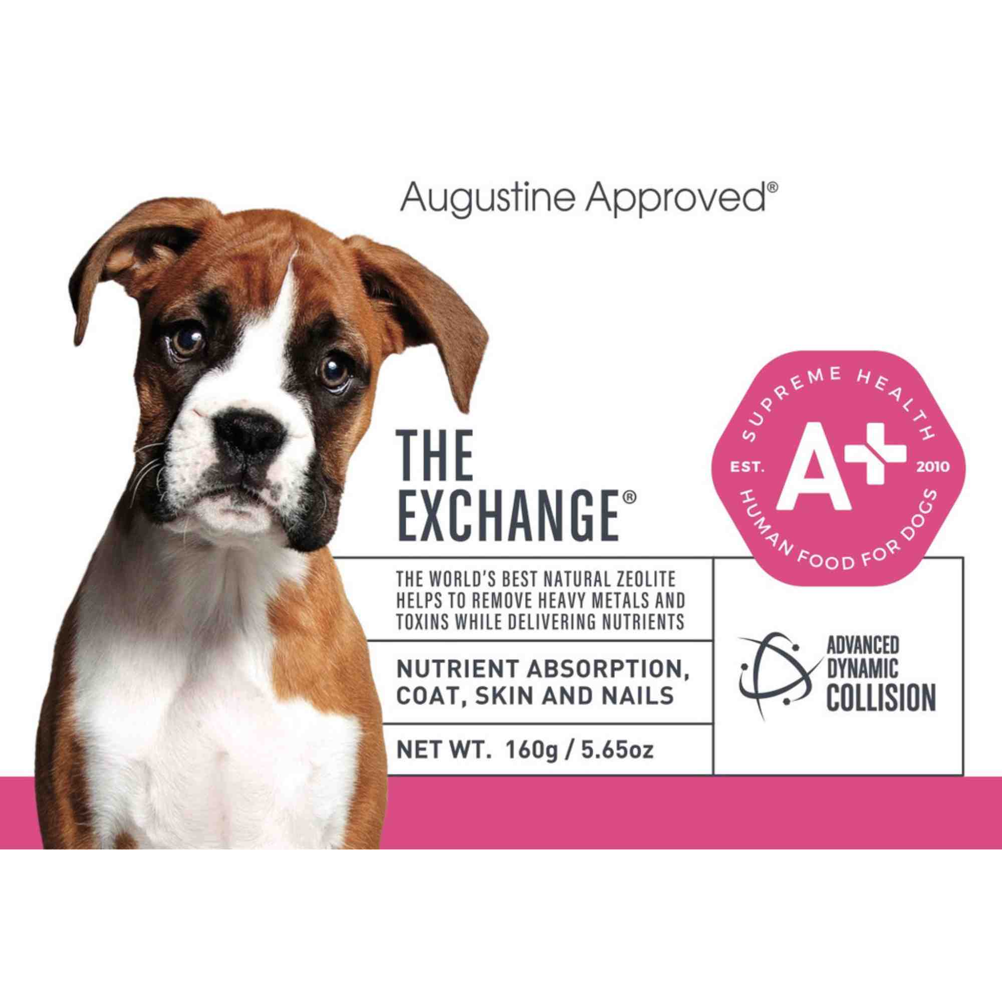 The Exchange by Augustine Approved front of label