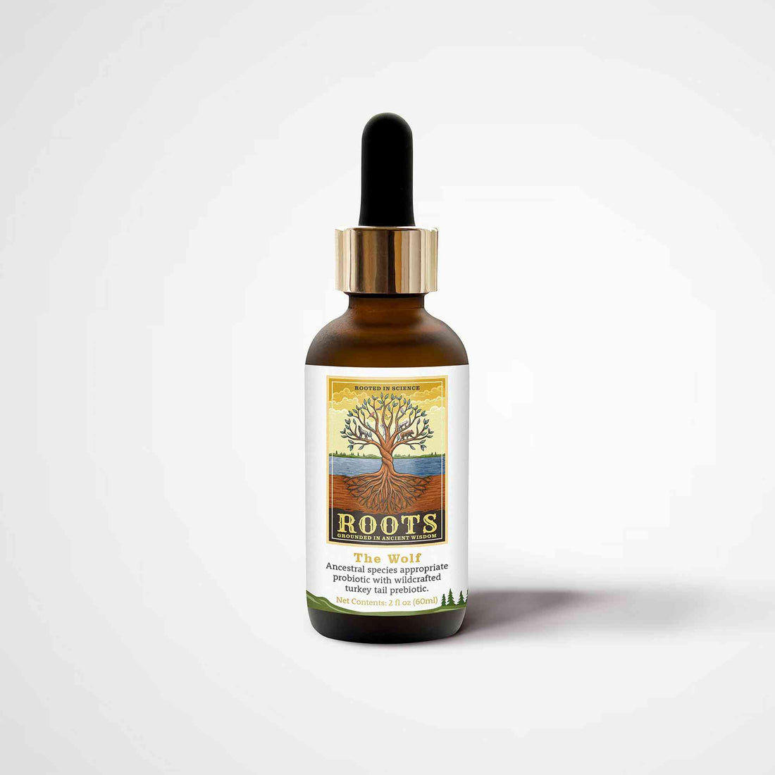 The Wolf Probiotic 60ml Adored Beast Roots