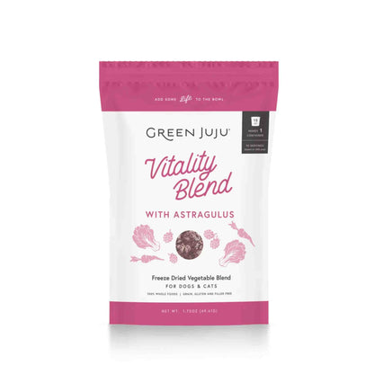 Vitality Blend with Astragulus Freeze-Dried Vegetable Blend in a 1.75oz bag by Green Juju
