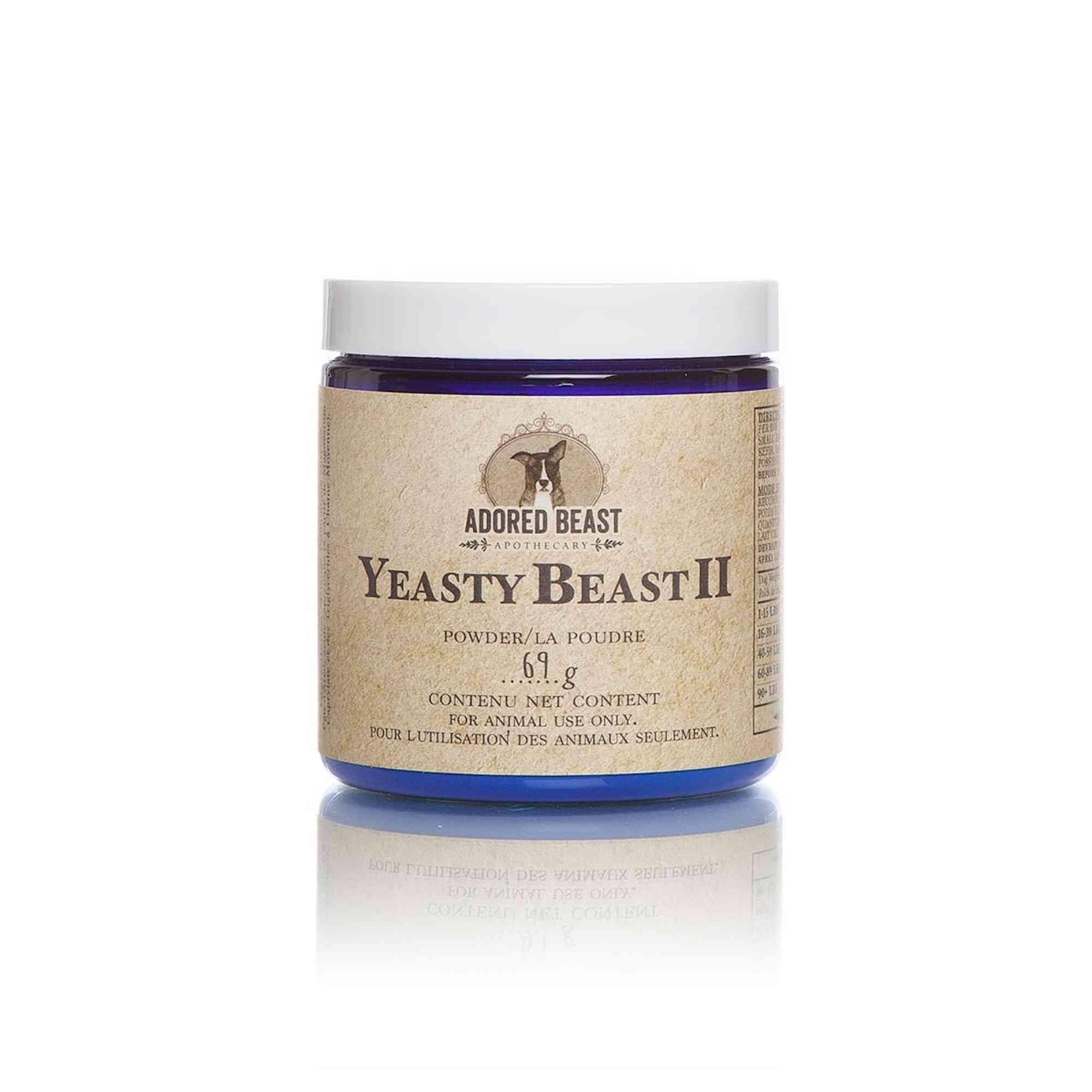 Yeasty Beast II 69g Enzyme Probiotic Powder Adored Beast